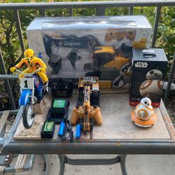 RC Truck, RC Motorcycle, RC Star Wars Robot