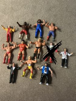 1980s Rubber Wrestlers