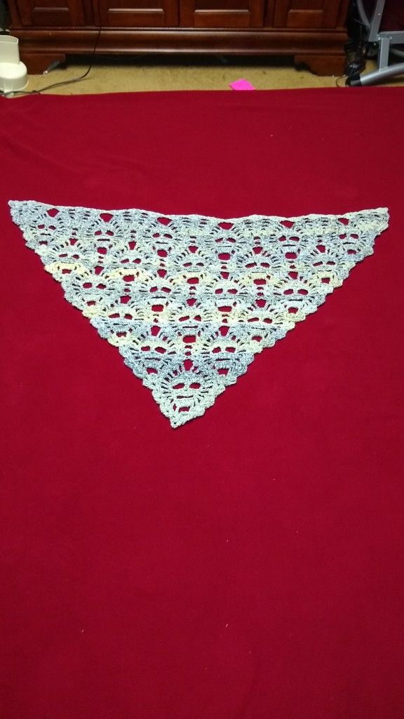 Lost Souls Skulls Shawl