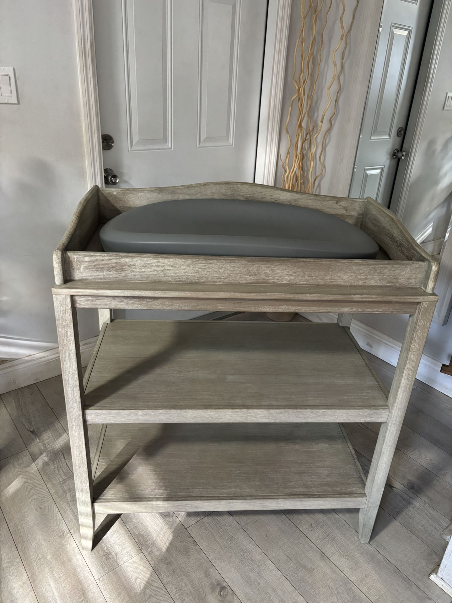 Pottery Barn Kids Changing Table Baby Farm House With Mattress