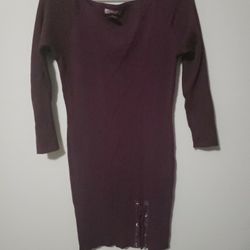 Women's 3XL Purple Scretch Dress
