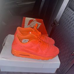 Orange Nike Air Max