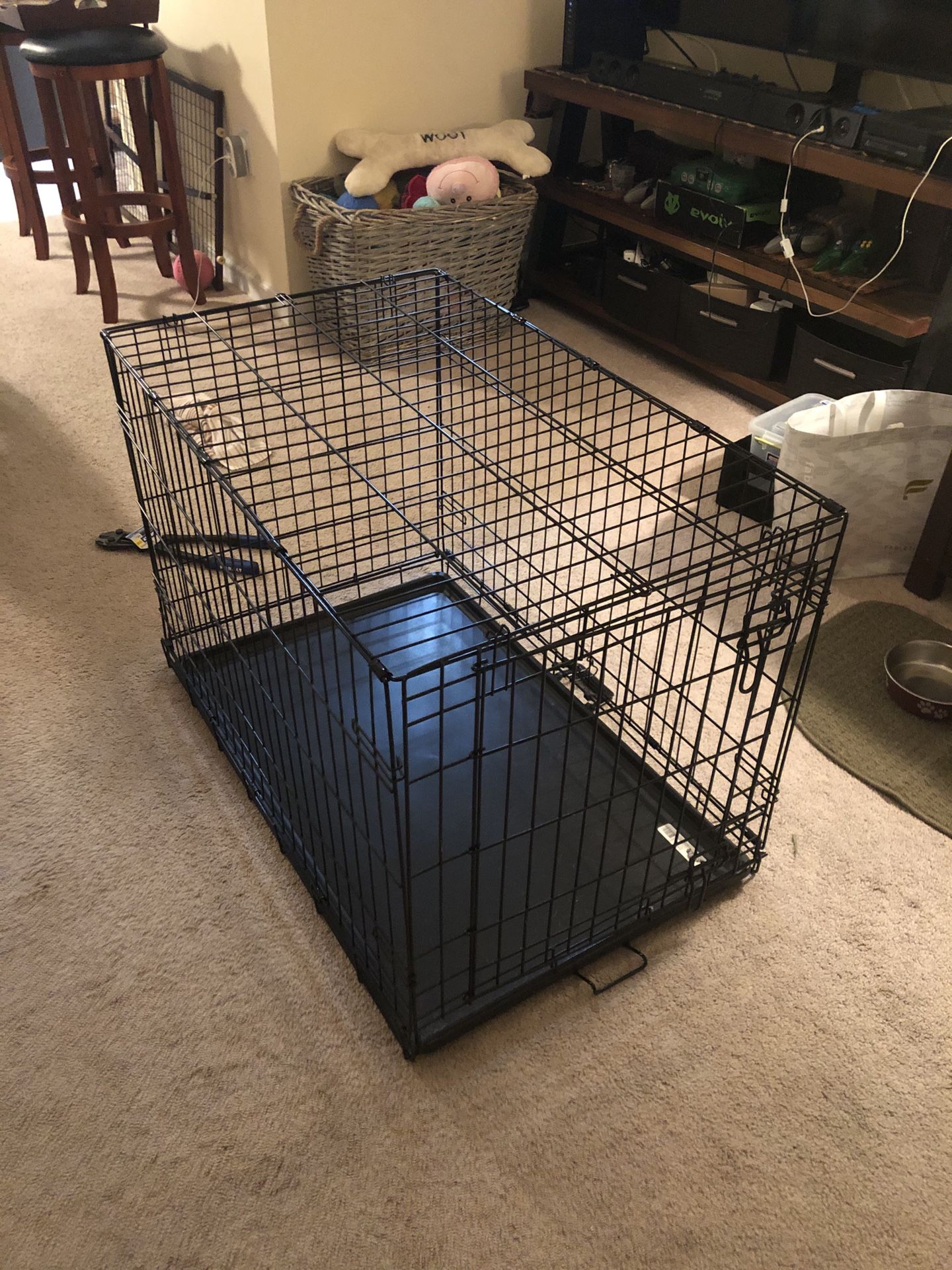 Dog Crate - 36” x 23” x 24”