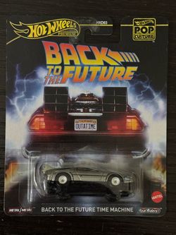 Hot Wheels Premium Pop Culture Back to The Future Time Machine
