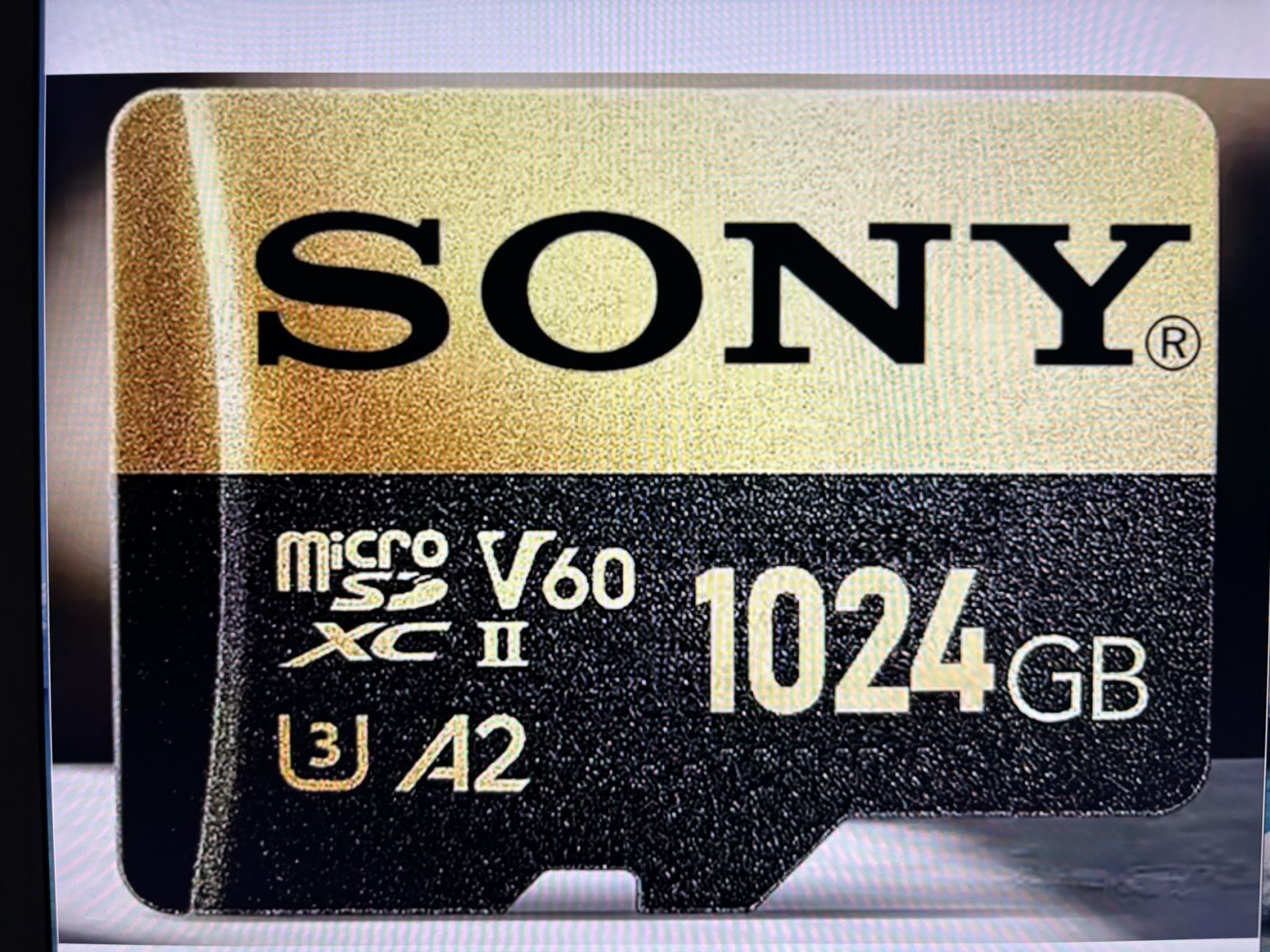 1TB SONY MicroSD Card