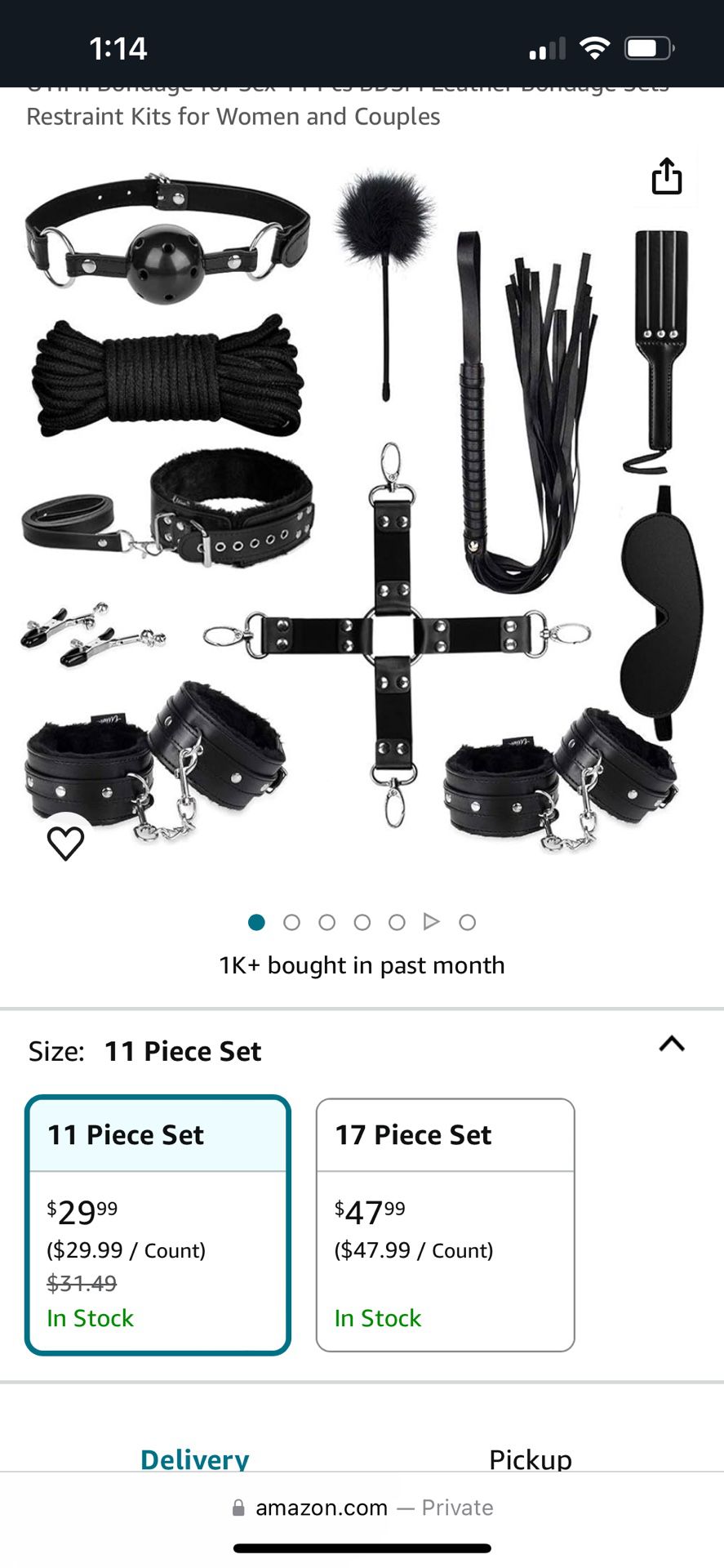 BDSM bondage Sex kit