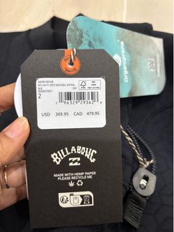 NWT Billabong Women’s wetsuit 4:3