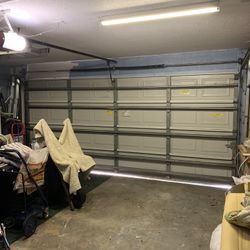 Garage Door Spring Replace And Adjustment 