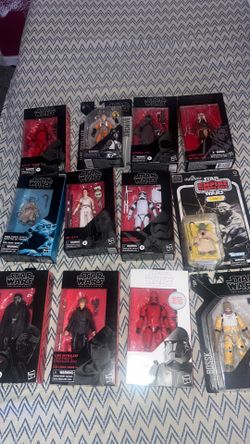 Star Wars Black Series Lot (12 Figures)