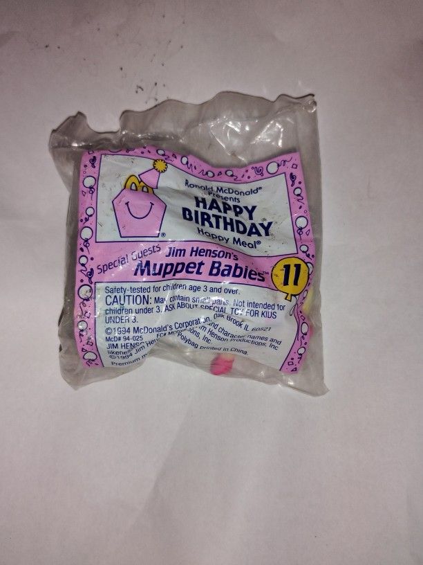 1994 Muppet Babies McDonald's Toy...See Desc