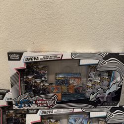 $110 Each Pokémon TCG Unova Heavy Hitters Premium Collection Black Bolt White Flare SEALED X3 