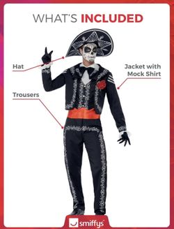 Day of the dead Men’s costume