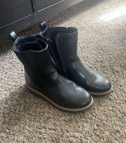 Girls Leather Boots 