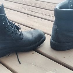 Black Timberland Boots Mens Size 8.5