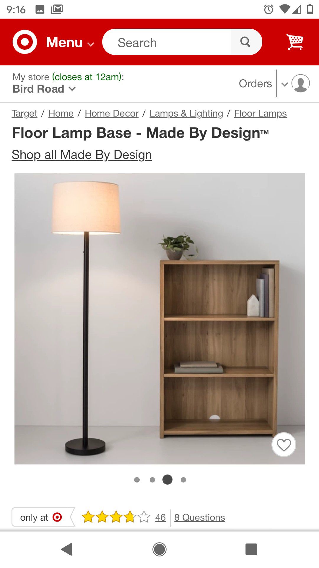 Floor lamp - brand new