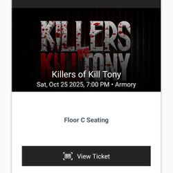 2 Tickets To Killers Of Kill Tony