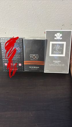 3 Men's Fragrance Lot – Valentino, Armani, Creed