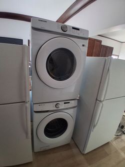 Lavadora y secadora Samsung