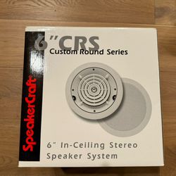 6” IN-Ceiling Stereo Speaker