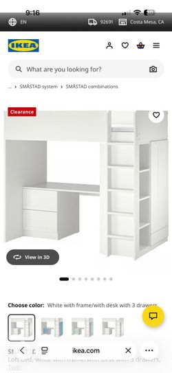 IKEA Smastad bunk bed - 250