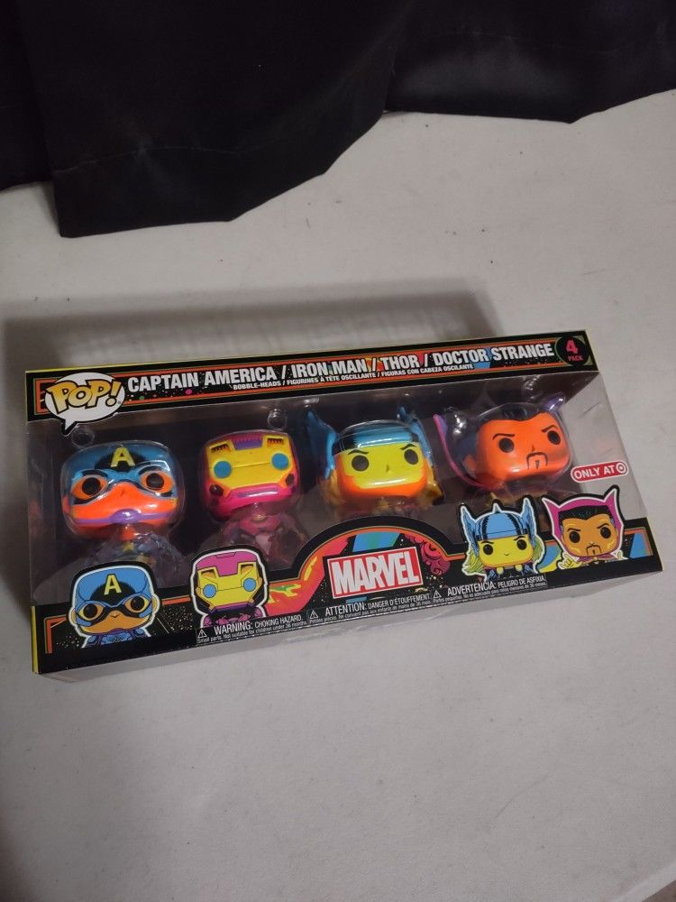 FUNKO POP MARVEL AVENGERS 4 PACK