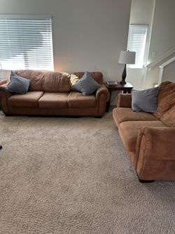 Sofa and Love Seat