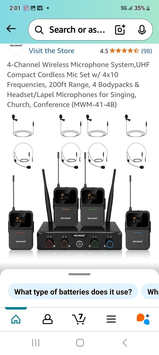 Wireless Microphone System 