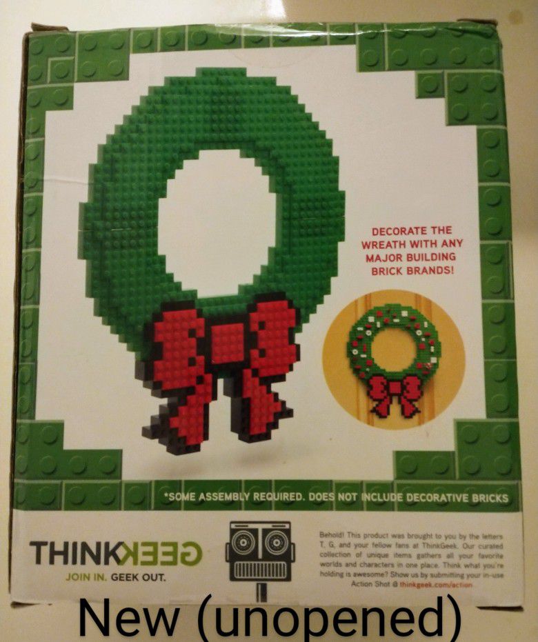 (New) Christmas Wreath - Lego Bricks Compatible
