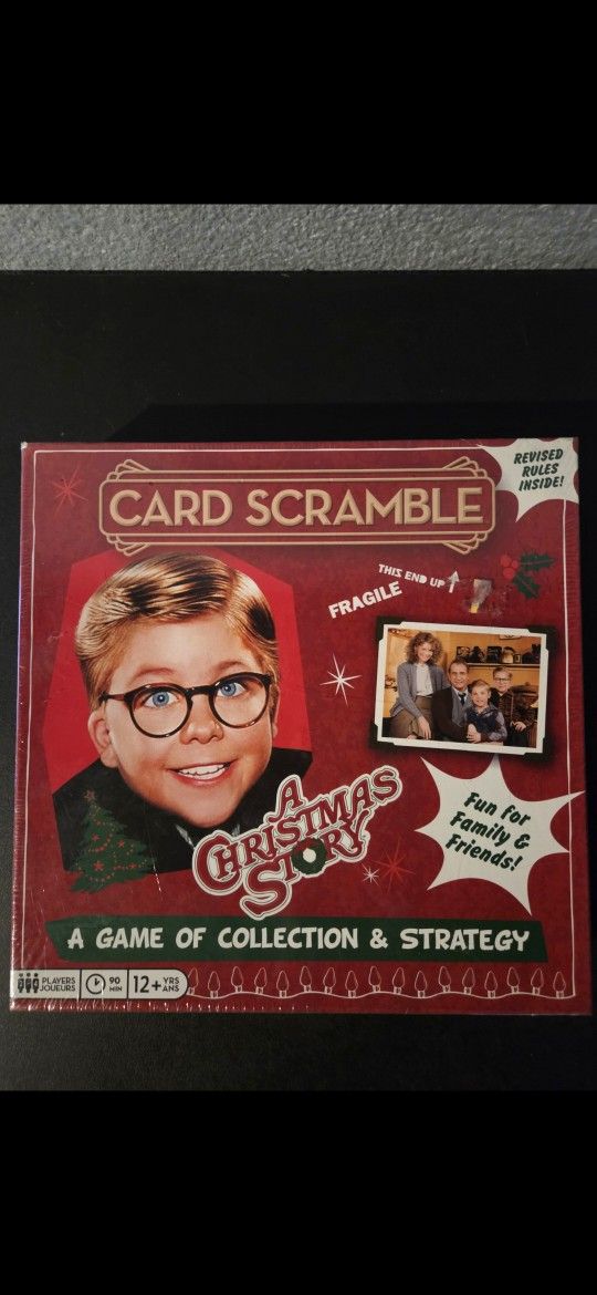 Christmas Story Card Scramble Board Game