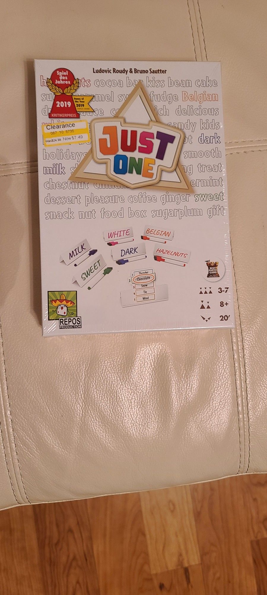 JUST ONE BOARD GAME