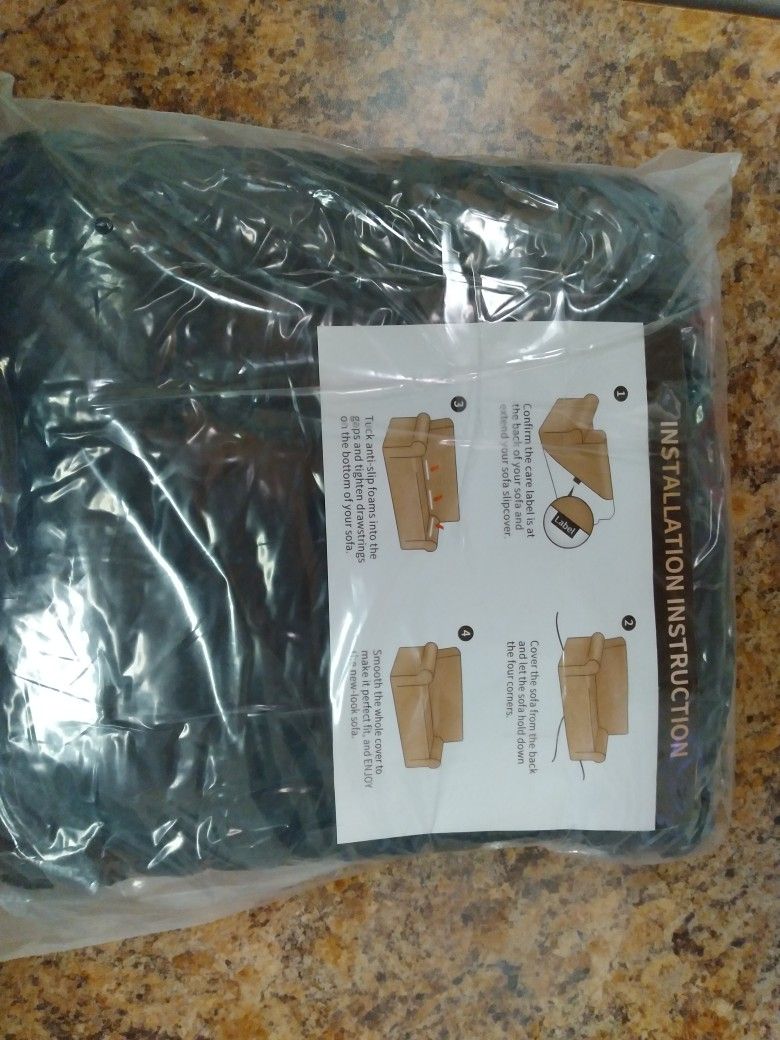 Black Loveseat cover