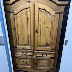 Wood Furniture Set / Pieces 
