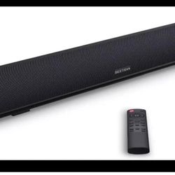 Bestisan S6520C Soundbar Channel 2.0 Bluetooth 5.0  Wireless Speaker 28" Wall TV