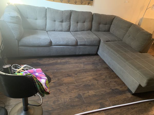 Desmond 2 pc Sectional Sofa with Sleeper for Sale in Bronx