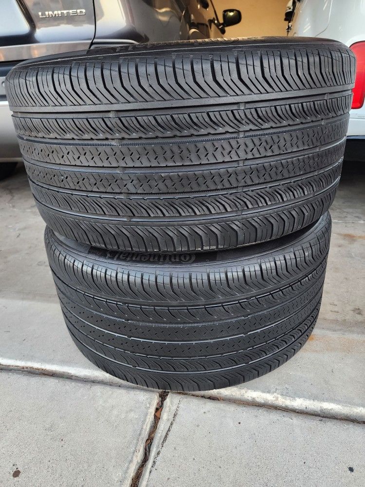 2 Continental ProContact TX 315/35 R21 Tires