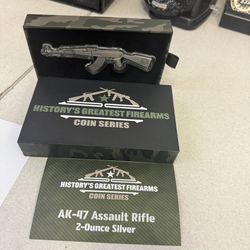 Coin Series 2oz Silver Assault Rifle