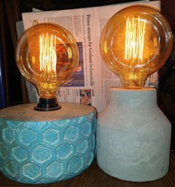 2 lamps~ $15 for both or $10 each