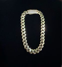 14K Gold Monaco-Style Bracelet — 8.1g — 8” — 6mm