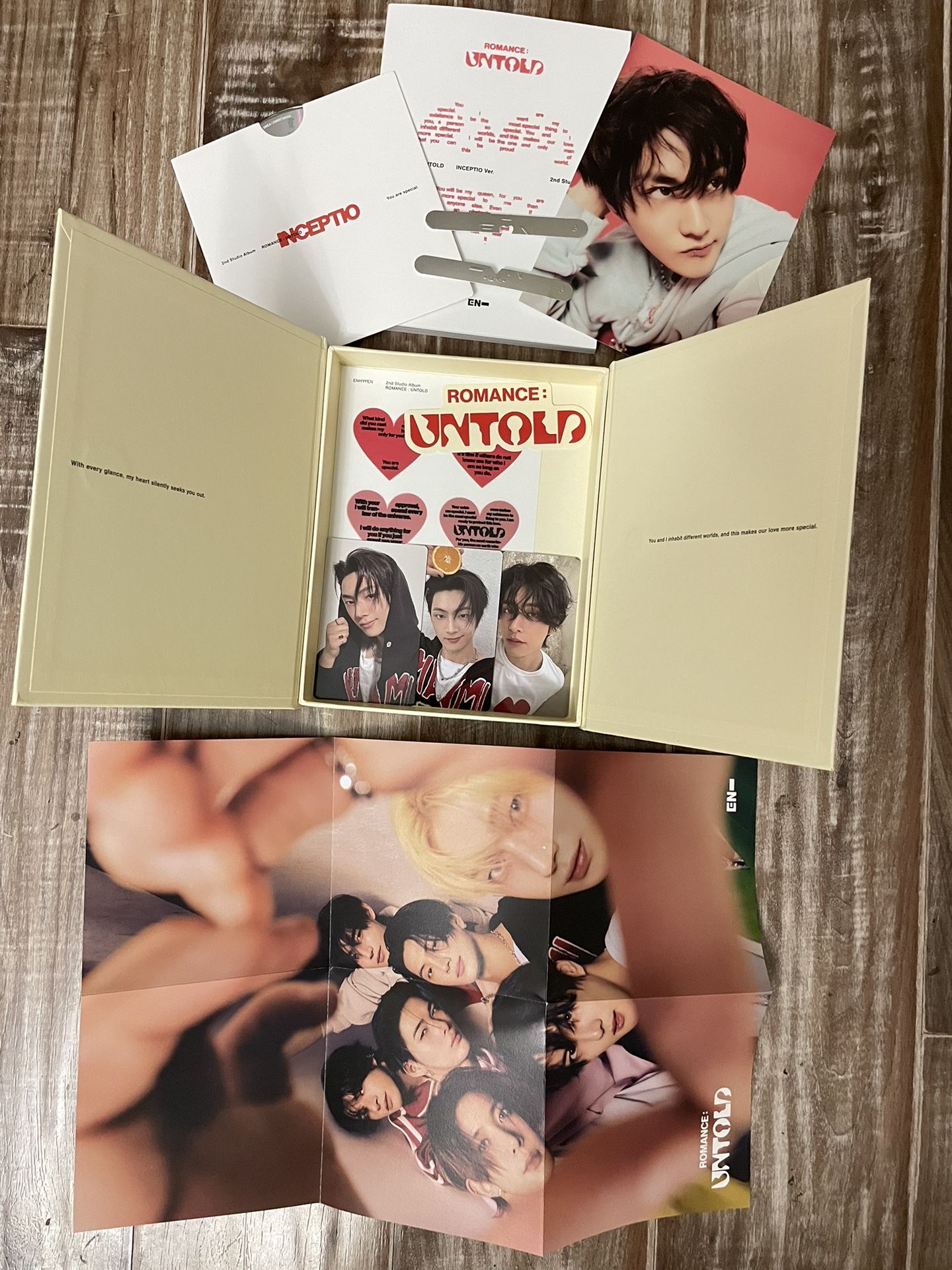 Enhypen Romance Untold Inceptio Version Kpop Album Target Exclusive