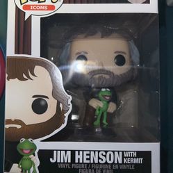 Jim Henson w/Kermit Funko Pop