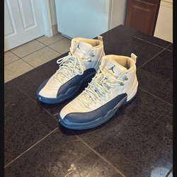 True blue Jordan 12s