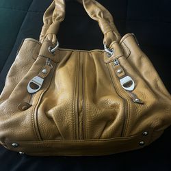 Leather Shoulder bag new By B Macowsky