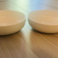 Oven Safe White Bowls