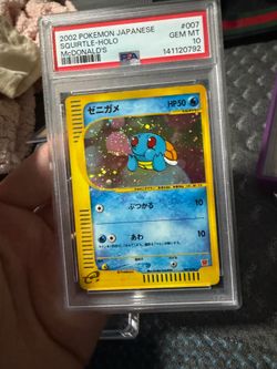 McDonald’s squirtle psa 10 pokemon