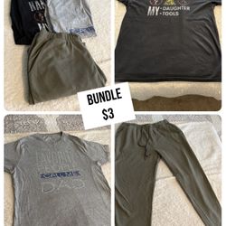 Men’s Clothing Bundle Size Large