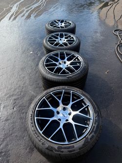 18” wheels and tires