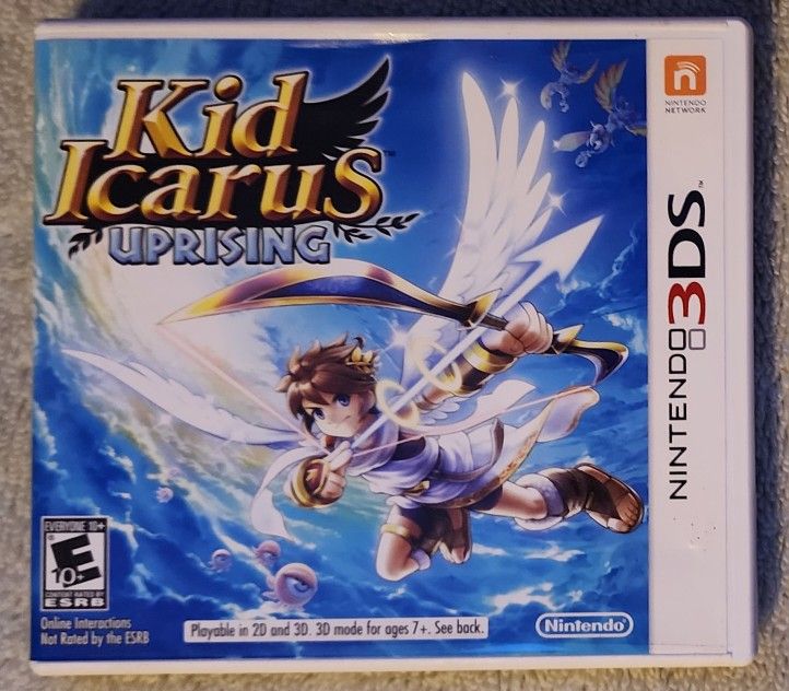 Kid Icarus Uprising Nintendo 3DS 2012 Pre Owned