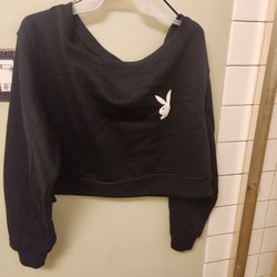 Playboy Bunny Crop Top-L