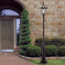 Brand New Single Head 3-Light Post Light