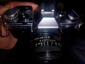 Canon 35mm Film SLR Camera with Lens